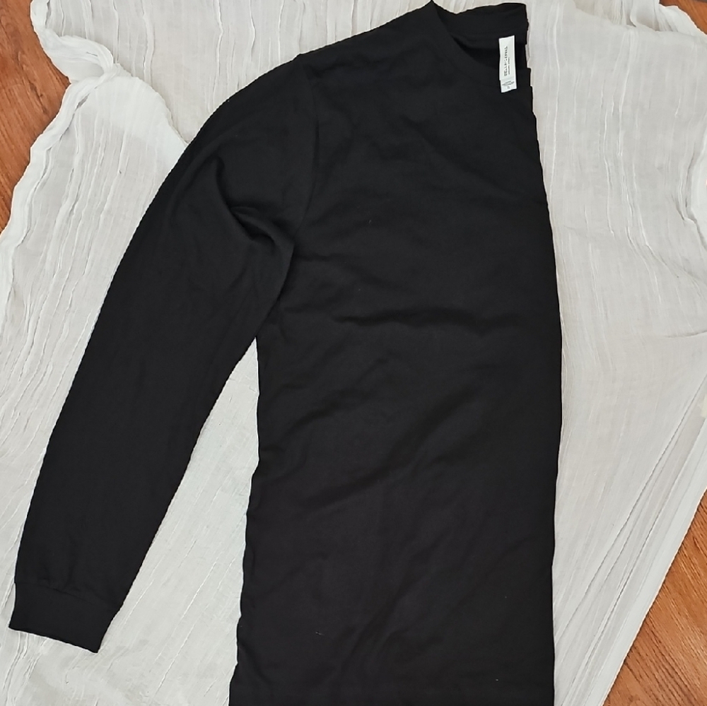 Bella Canvas Men's Classic Black Long Sleeve Tee